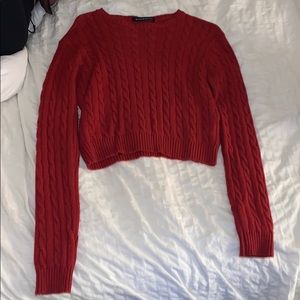 🚫sold on curtsy🚫 brandy melville knit sweater